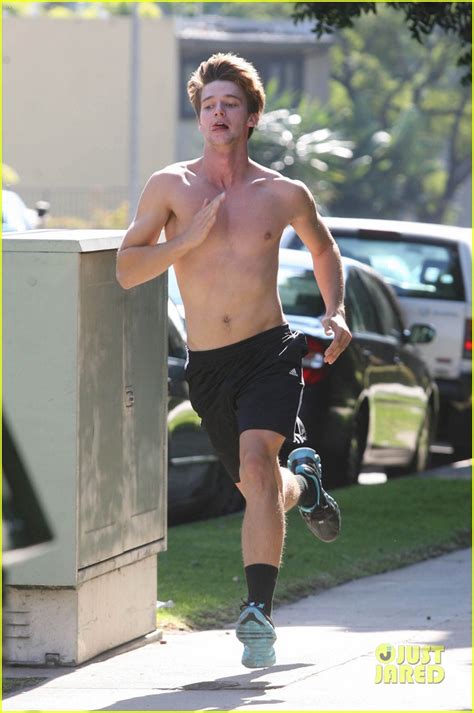 Patrick Schwarzenegger Shirtless Run Patrick Schwarzenegger Photo