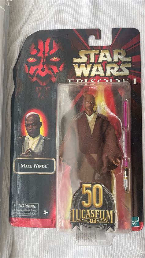 Star Wars Black Series Mace Windu Action Figure Episode Th