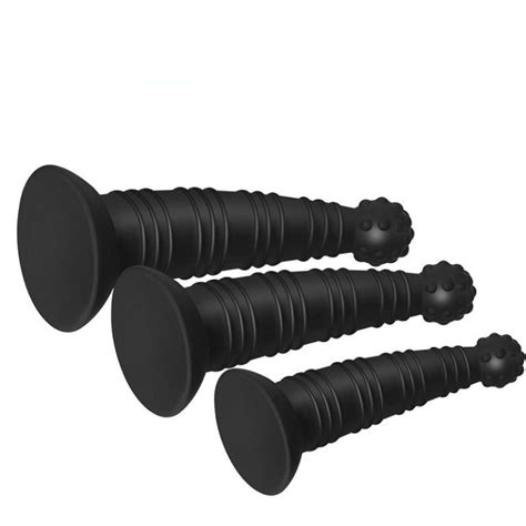 Anal Plugs With Bumps Sq Chastitygo