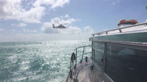 3 Rescued After Boat Capsizes Off Key Biscayne