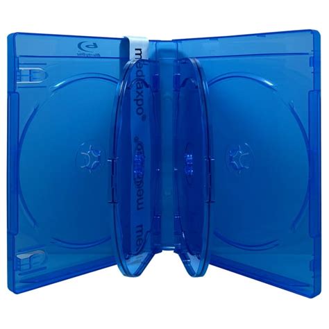 Checkoutstore 100 Premium Blu Ray 6 Disc Dvd Cases