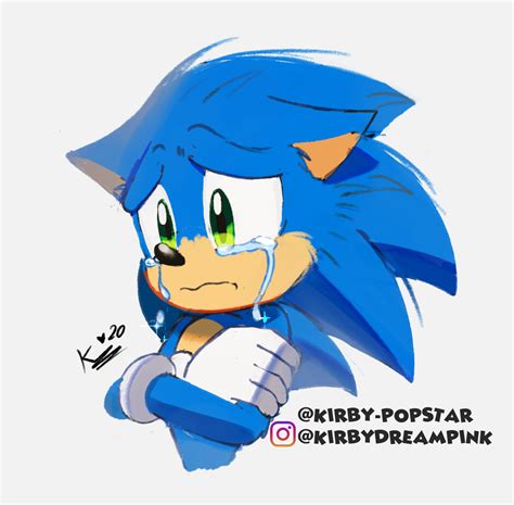 Sonic The Hedgehog Crying