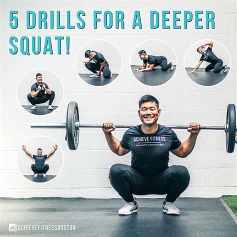 5 DRILLS FOR A DEEPER SQUAT Whats Up Achievers Jasonlpak Here