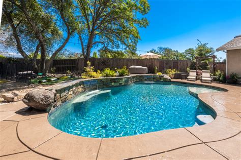 El Dorado Hills Free Form Pool Resort Pools Hot Tubs