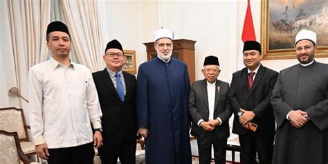 Wapres Tegaskan Pentingnya Menyebarkan Pemahaman Islam Yang Moderat