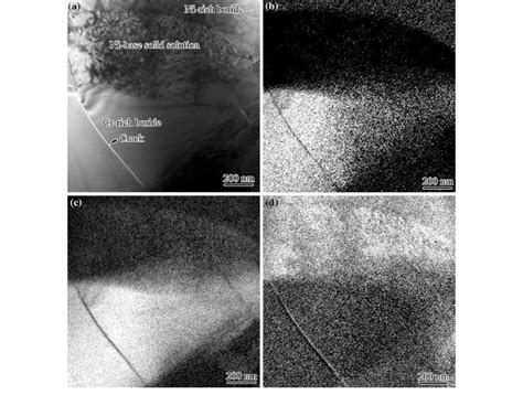 Energy Filtered Tem Images Of The Centreline Eutectic Like