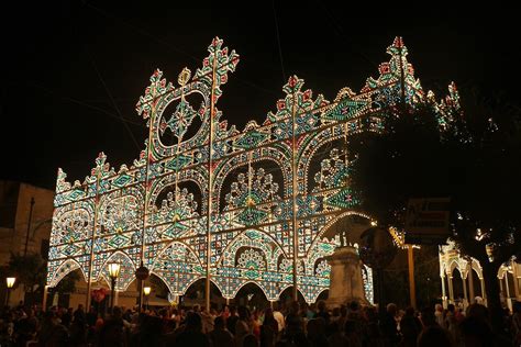 Tricase Luminarie In Onore Di San Vito Valentino Mallaci Flickr