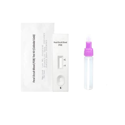 Fecal Occult Blood Fob Test Kit Colloidal Golddiagnostic