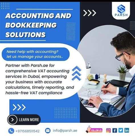 Accounting And Bookkeeping Service In Dubai Vat Services In Dubai