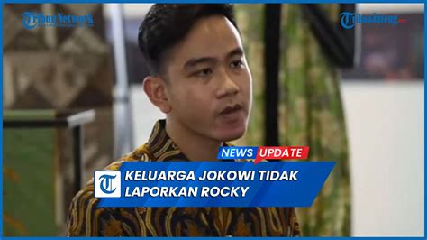 Gibran Pastikan Tak Akan Melaporkan Rocky Gerung Soal Dugaan Hina