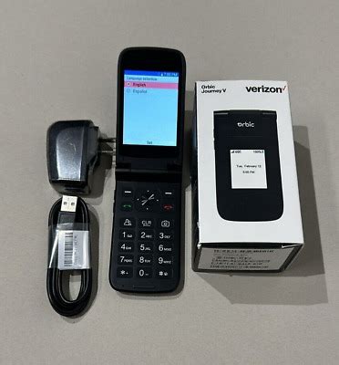 Orbic Journey V Rc L G Lte Flip Cell Phone Verizon Unlocked Ebay