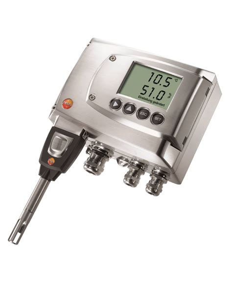 Temperature And Humidity Transmitter For Critical Applications Testo 6681 Prism Automation