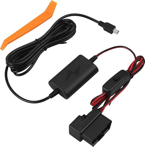 CAMWAY Universal Dash Cam Hardwire Kit 12V 24V To 5V OBD Dash Cam