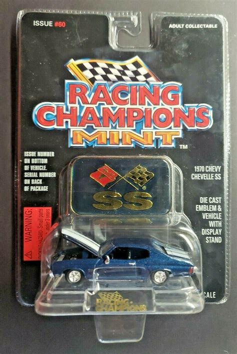 Racing Champions Mint Chevelle Ss Midnight Blue Hw