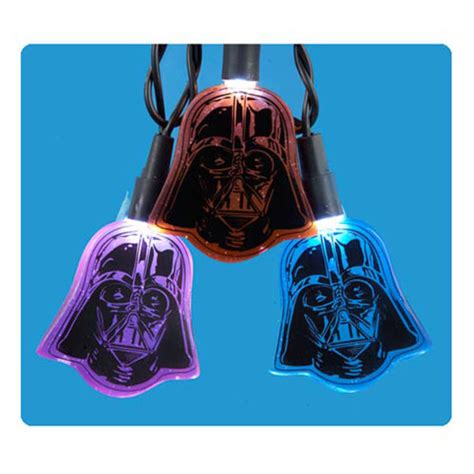 Star Wars Darth Vader Multi Colour Christmas Lights | IWOOT