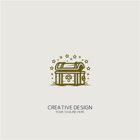 Premium Vector | Treasure logo vector