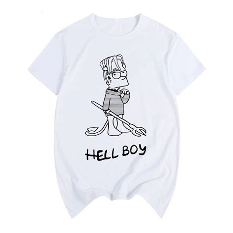 Lil Peep T Shirts Lil Peep Hellboy Classic T Shirt Lil Peep Shop