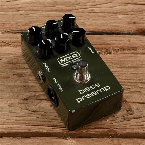 Mxr M81 Bass Preamp Pedal Chicago Music Exchange