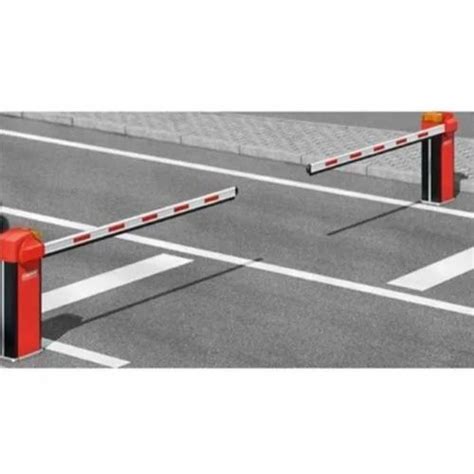 Red Automatic Boom Barriers For Industrial Stainless Steel At 50000