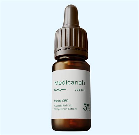 Medicanah El Mejor Aceite De Cbd De Espectro Completo De La Ue