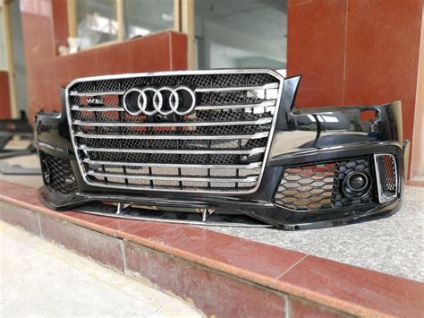 For Audi A8 W12 S8 RS8 Front Bumper Bodykit 2011 2017 For Audi A8 W12