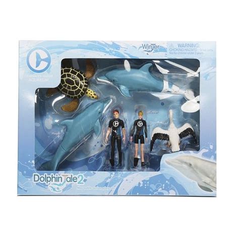 Dolphin Tale 2 Moveable Action Figure Playset Clearwater Marine