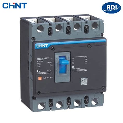 Aptomat Chint MCCB 4 pha 40A 25kA NXM 125S 4300B 4P40A chính hãng giá rẻ