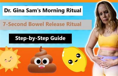 Dr Gina Sam S Second Morning Ritual User Guide In Steps