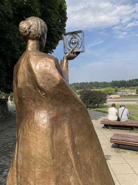 Maria Sk Odowska Curie Monument Sightseeing Warsaw