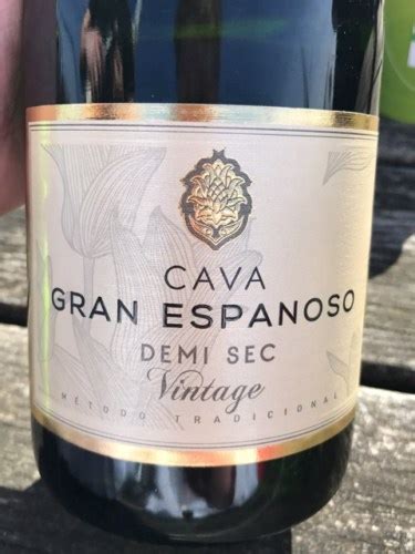 Gran Espanoso Cava Demi Sec Vivino Us