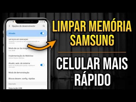 Como Deixar O Celular Samsung Mais R Pido Limpar Mem Ria Interna