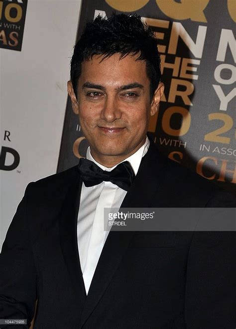 Indian Bollywood Actor Aamir Khan Attends The Gq Men Of The Year