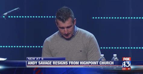 Highpoint Church Pastor Andy Savage Resigns Following Investigation