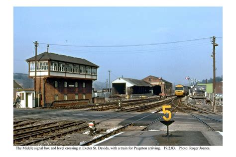 Exeter St Davids Middle Signal Box Train For Paignton Flickr