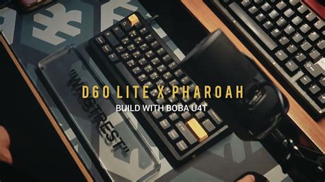 Kbdfans D Lite X Pharoah Build With Boba U T And The Result Wow