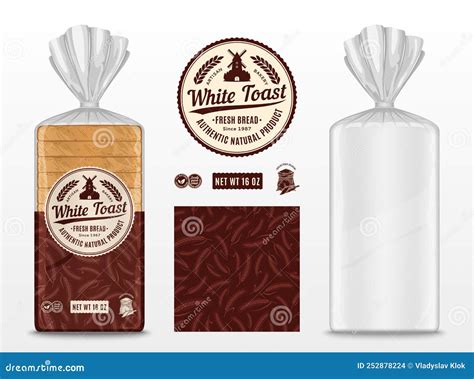 Vector Bread Packaging Design CartoonDealer 253670715