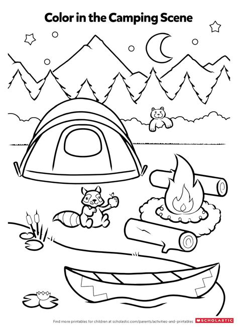 Your Child Can Take An Outdoor Adventure With This Creative Coloring