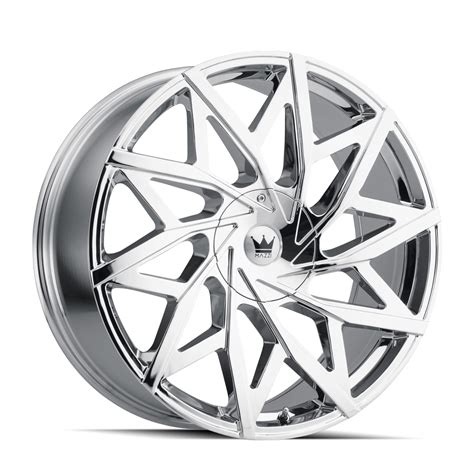 MAZZI BIG EASY CHROME 18X8 BOLTAGE 5X110 5X115 OFFSET 35 JANTE