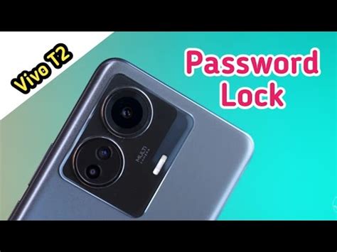 How To Set Screen Lock In Vivo T Vivo T Pattern Lock Vivo T Pin