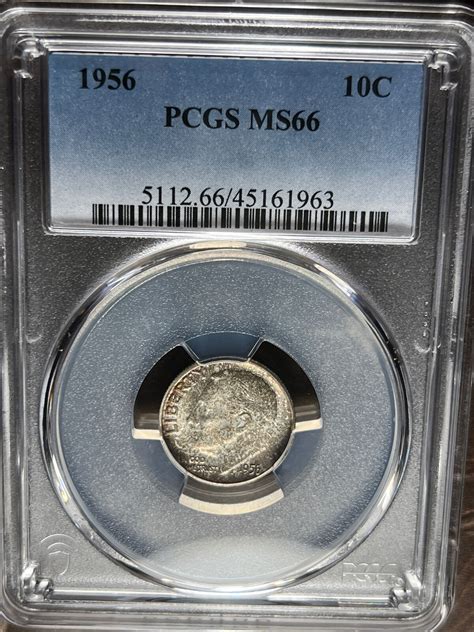 1956 P Franklin D Roosevelt Fdr Silver Dime Pcgs Ms66 Ebay