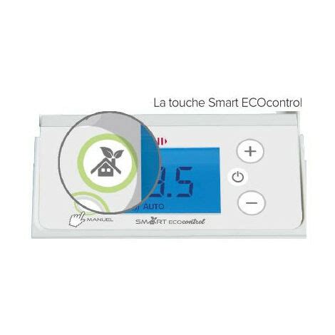 CONVECTEUR ELECTRONIQUE NOIROT MILLENIUM SMART ECOCONTROL Blanc