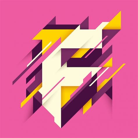 Premium Vector F Letter Design