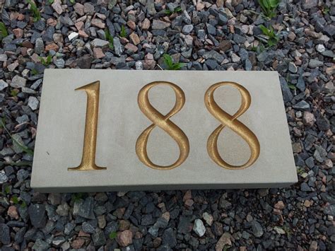 Decorative Ceramic Tile House Numbers Randolph Indoor And Outdoor Design