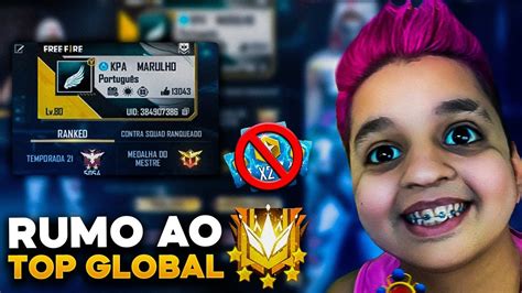 Evolui Desafiante Solo Capit O Marulho Top Global Free Fire Ao Vivo