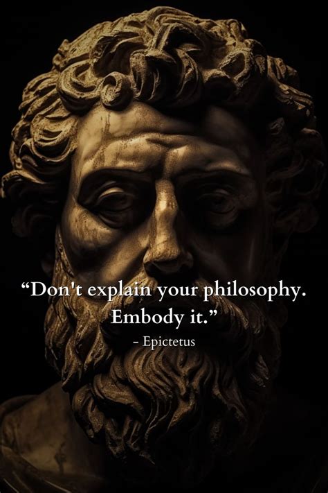 Epictetus Stoic Philosophy Quotes - Wall Art Painting - Stoicism Wisdom ...