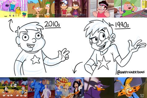 AÑos 90 EvoluciÓn De Los Dibujos Animados