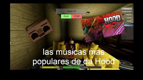 Los IDS Mas Populares En DA HOOD Roblox YouTube