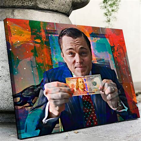 The Wolf Of Wall Street Canvas Set Legendary Wall Art