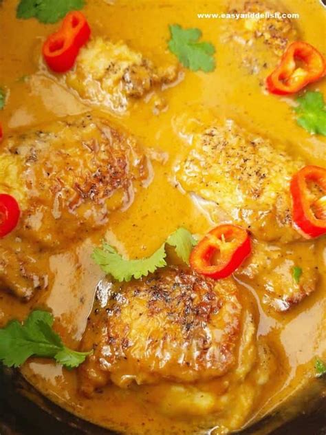 Slow Cooker Chicken Curry Thai Style Easy And Delish