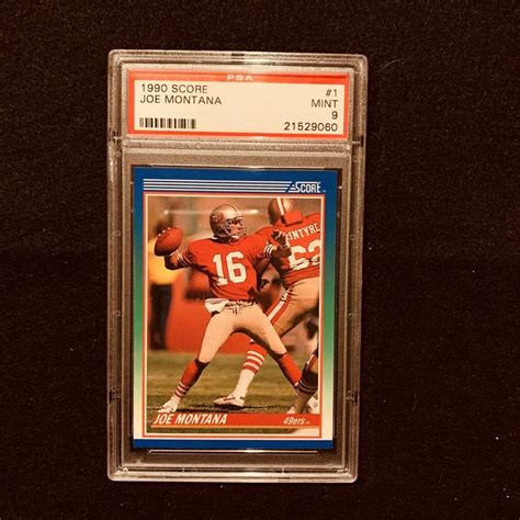 Auction Prices Realized Football Cards 1990 Score Joe Montana